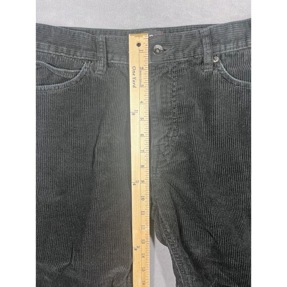 BDG Urban Outfitters Corduroy Pants Mens 30-32 Black Mid-Rise Straight 5-Pockets - Picture 6 of 8